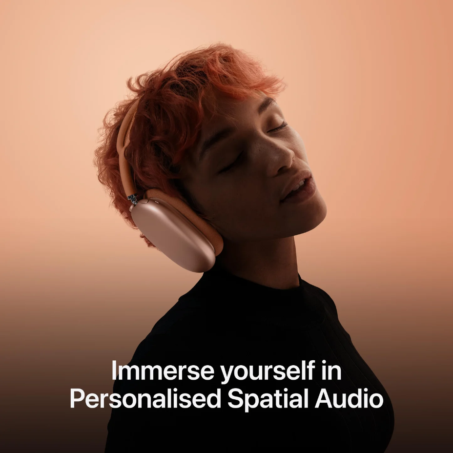 ZapAudio Max -ANC Wireless Over-Ear Headphones, Transparency Mode, Personalized Spatial Audio, Dolby Atmos 45Hr Battery & Deep Bass