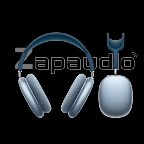 ZapAudio Max -ANC Wireless Over-Ear Headphones, Transparency Mode, Personalized Spatial Audio, Dolby Atmos 45Hr Battery & Deep Bass