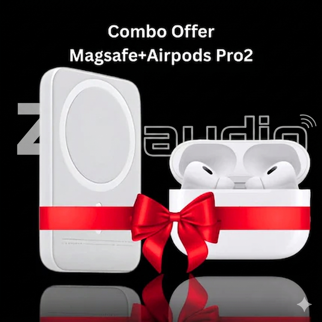 ZapAudio Pro 2nd Gen ANC (Type-C) | Free 5000mAh MagSafe Powerbank | 100% Hassle-Free Warranty